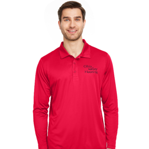 Men's Zone Performance Long-Sleeve Polo (TT51L)