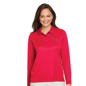 Ladies' Zone Performance Long-Sleeve Polo (TT51LW)