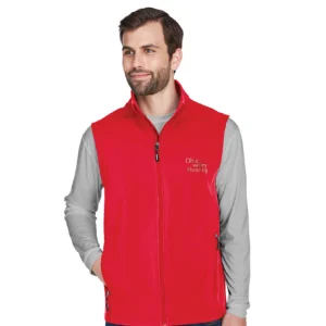 CORE365 Men's Cruise Two-Layer Fleece Bonded Soft Shell Vest (CE701)